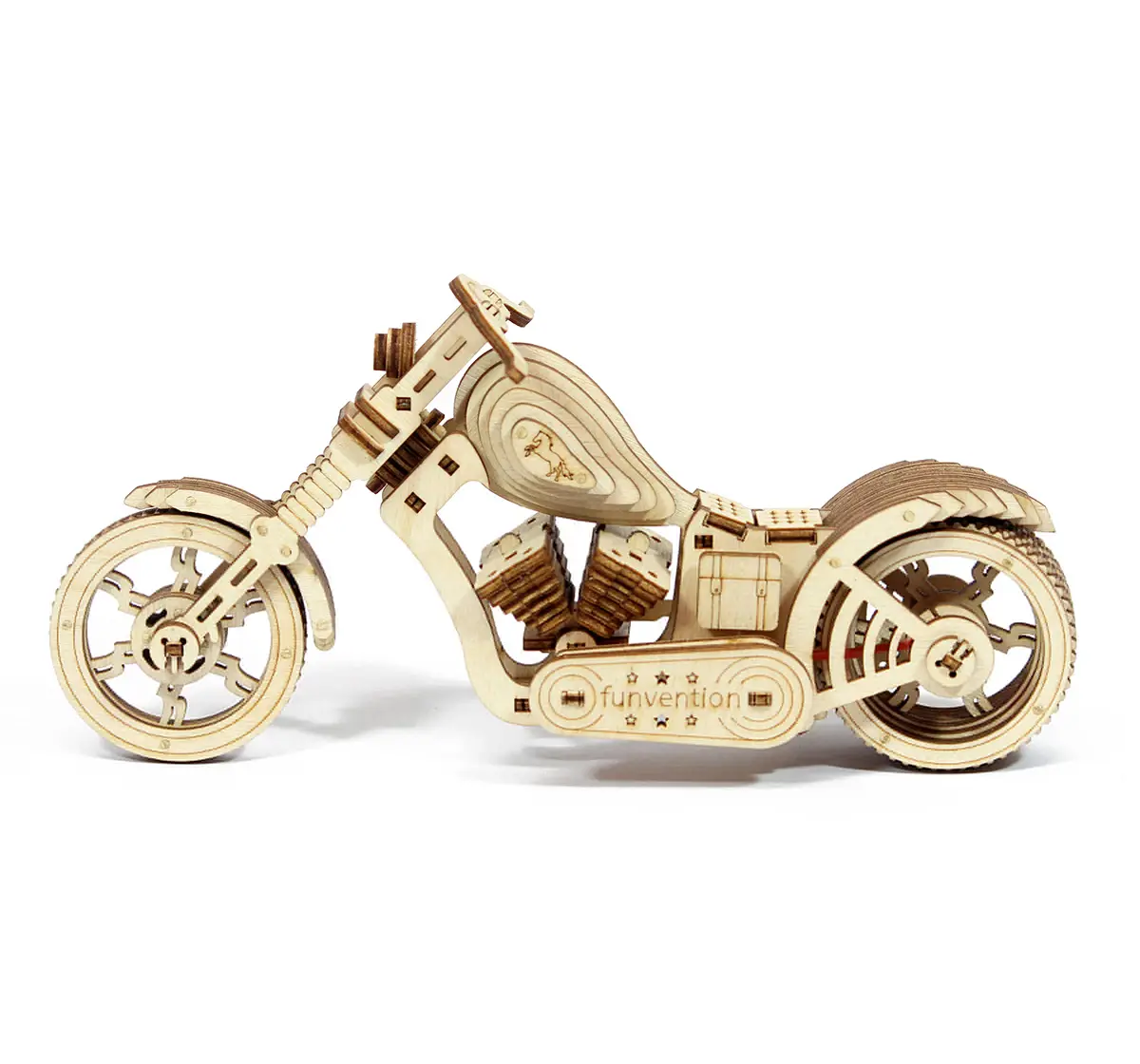 Funvention Cruiser Bike - Diy Mechanical Model Stem for Kids Age 8Y+