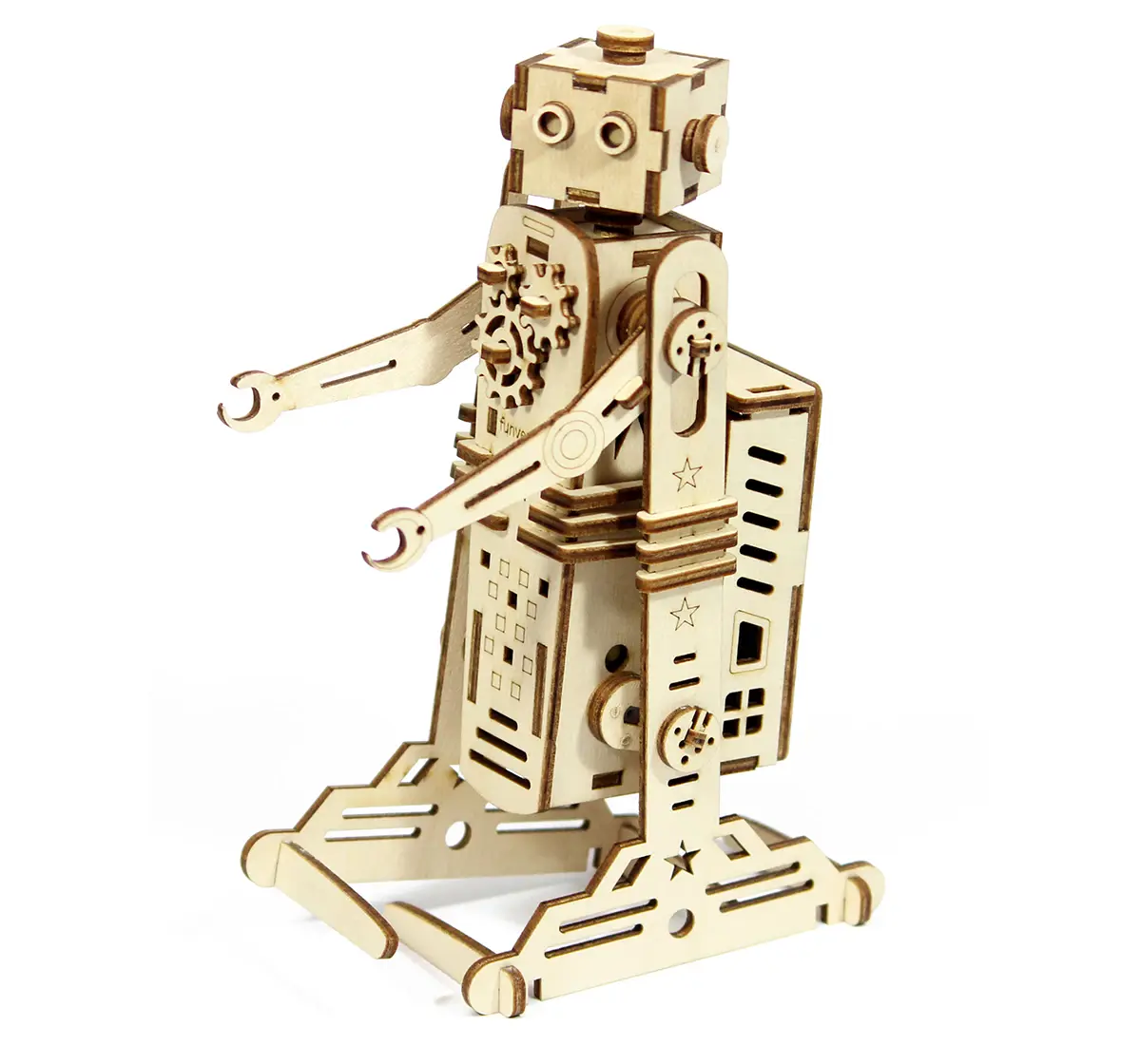 Funvention I-Robot - Diy Walking Robotic Model (Prime Series) Stem for Kids Age 8Y+