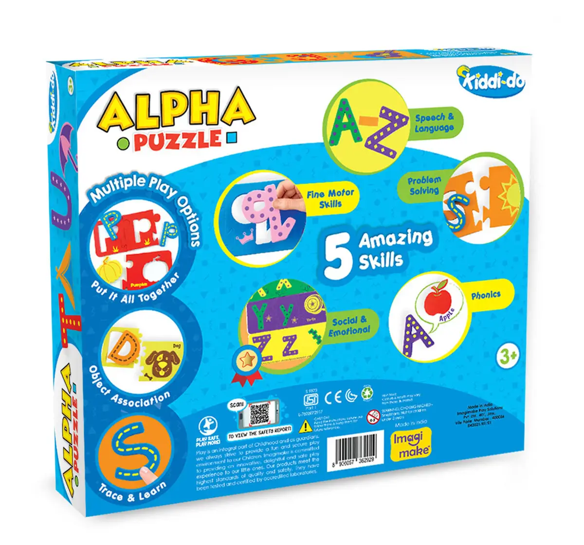 Imagimake Alpha Puzzle Multicolour 3Y+