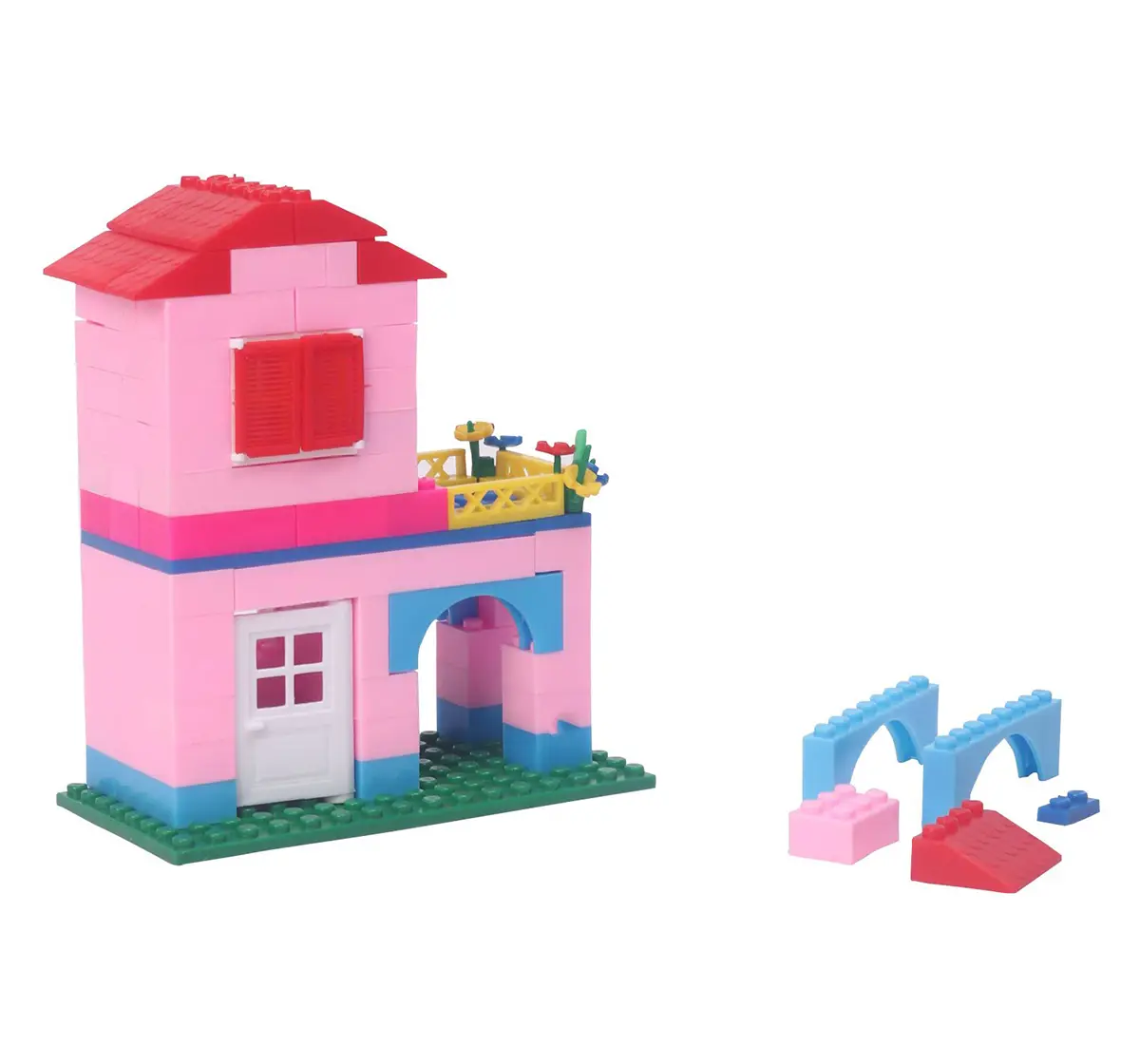Peacock Toys Dream House -114,  3Y+ (Multicolour)
