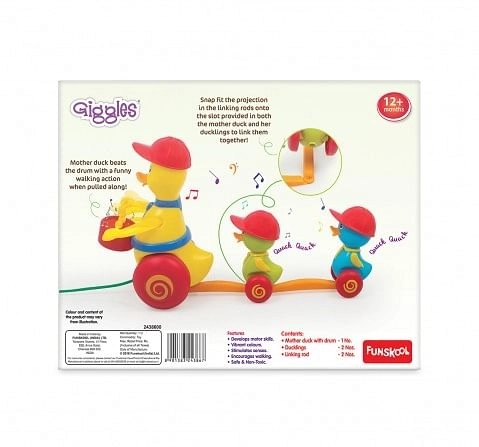 Giggles Duck Parade Early Learner Toys for Kids Age 12M+