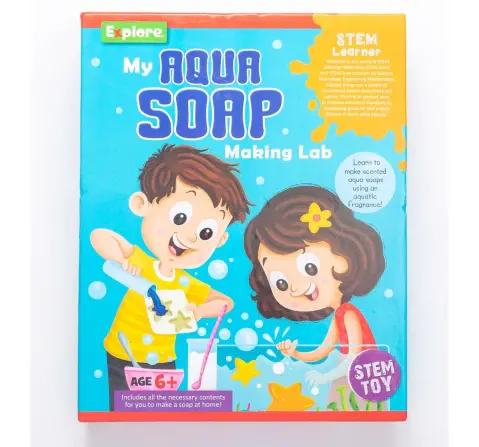 Eksploe My Aqua Soap Making Lab Easy To Play Creative STEM Skills, 8 Years+