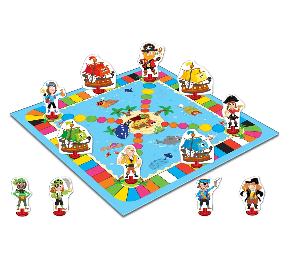 Frank Pirate Treasure Floor Puzzles Multicolor 5Y+