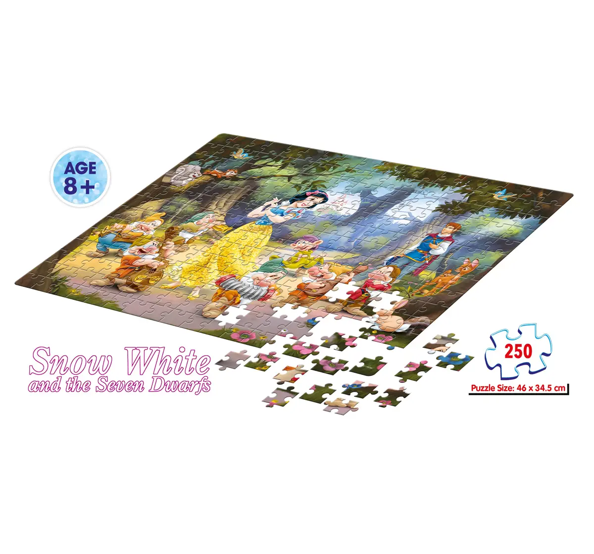 Frank Snow White and The Seven Dwarfs Floor Puzzles Multicolor 8Y+