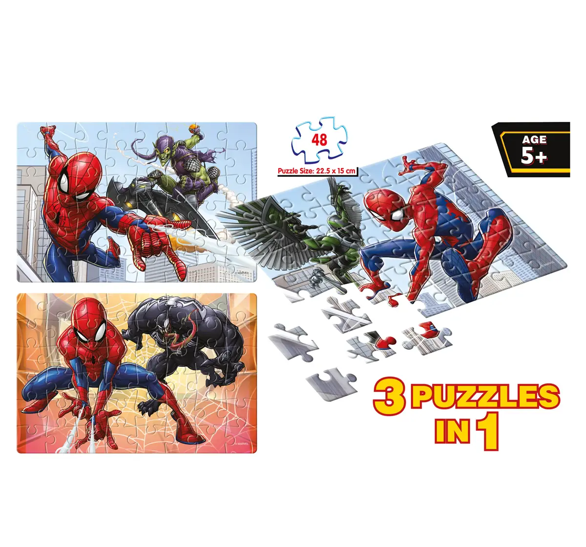 Frank SpiderMan Floor Puzzles 48 Pieces Multicolor 5Y+