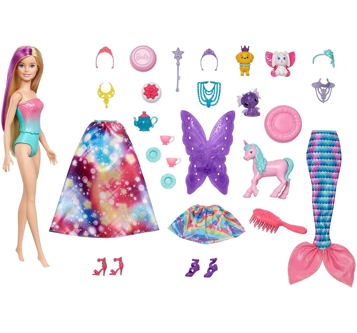Barbie Advent Calendar Dolls & Accessories for age 3Y+ 