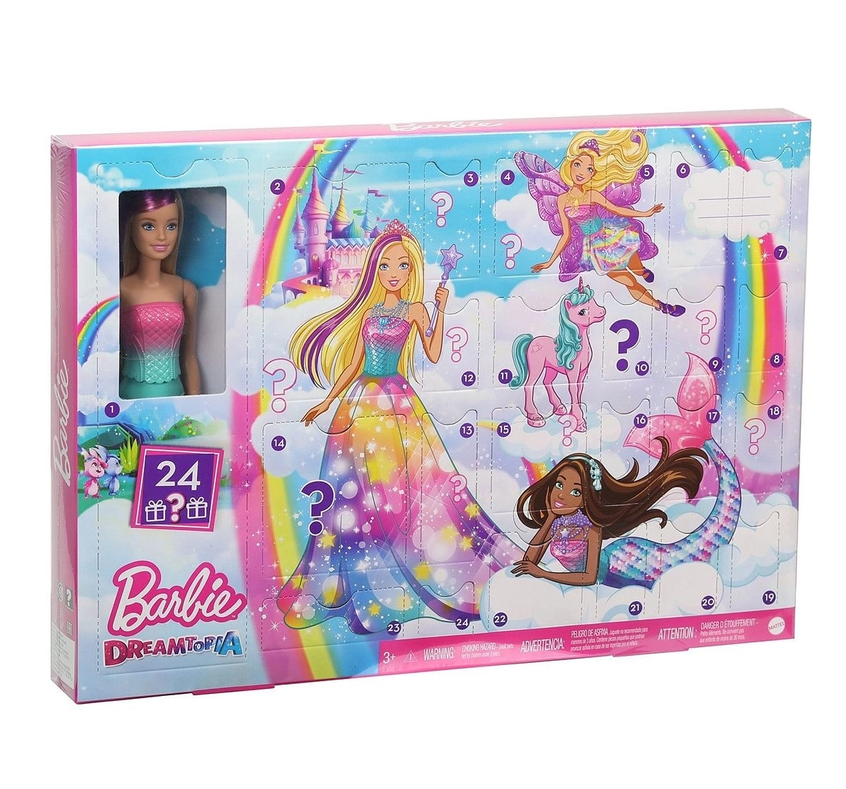 Barbie Advent Calendar Dolls & Accessories for age 3Y+ 