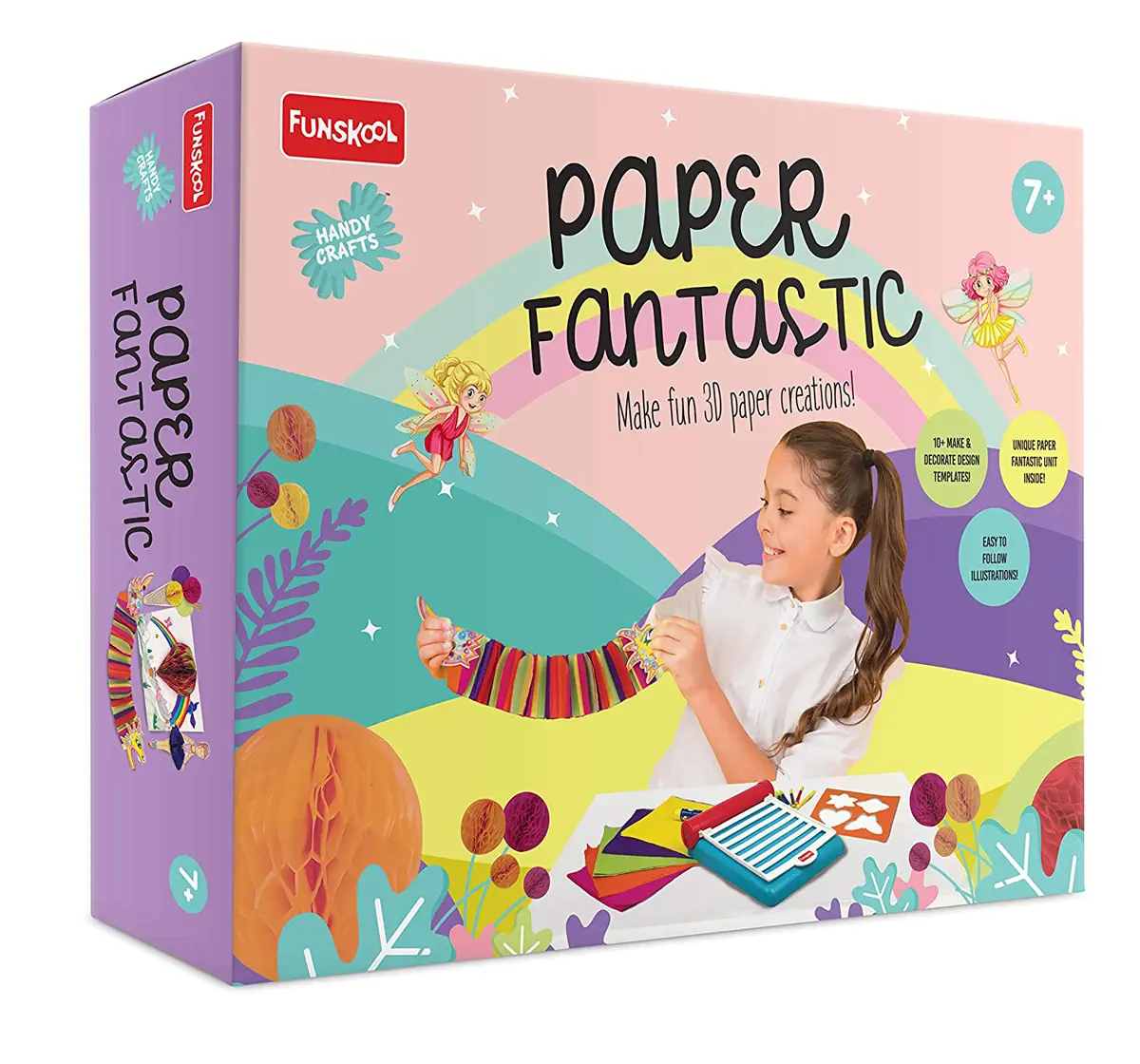 Handycrafts Paper Fantastic Plastic Multicolour 7Y+