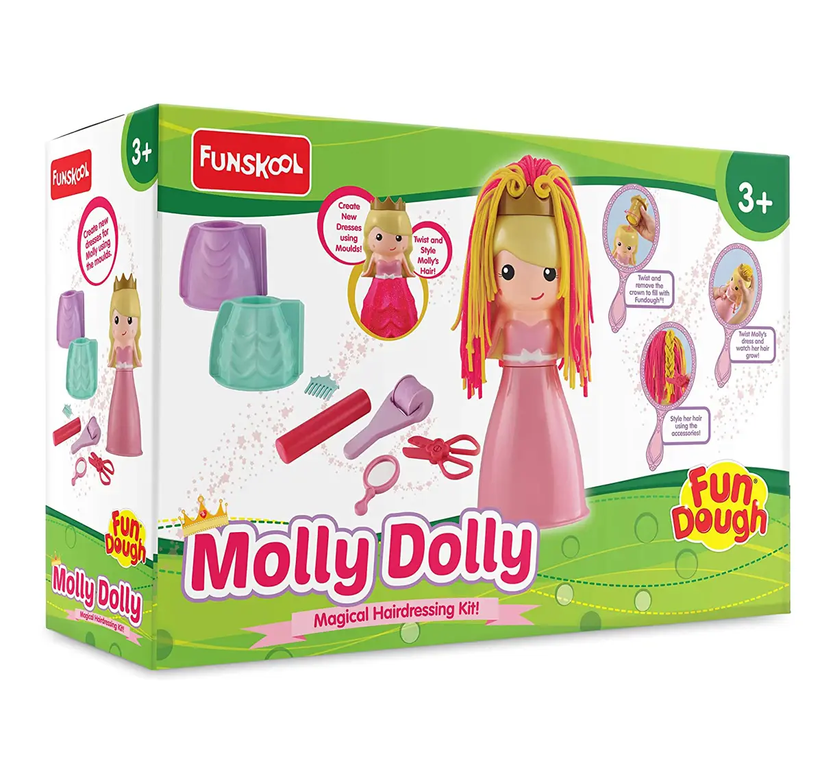 Fun Dough Molly Dolly 2015 Plastic Multicolour 3Y+
