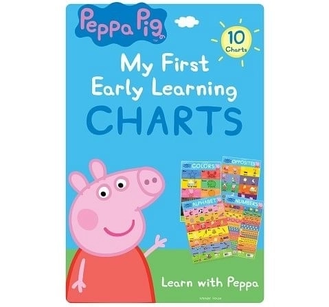 Wonder House Books Peppa Pig My First Early Learning Charts Paperback Multicolor 0M+
