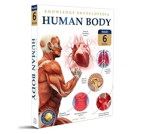 Wonder House Books Human Body Box Set Knowledge Encyclopedia Hardcover Multicolor 12Y+
