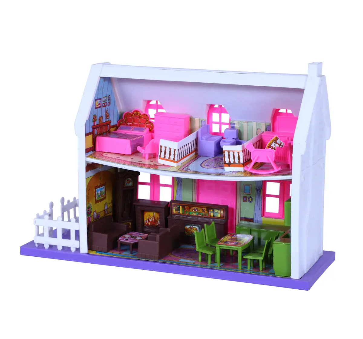 Toyzone My Little Doll House 34 Pieces Multicolour, 3Y+