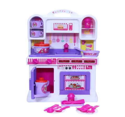 Mattel Barbie My Activity Kitchen Centre Multicolour, 3Y+