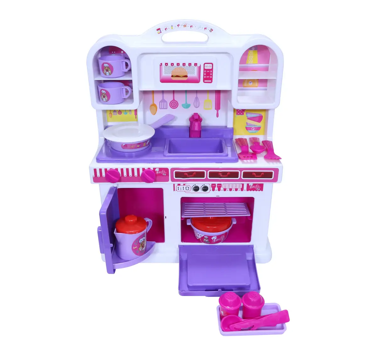 Mattel Barbie My Activity Kitchen Centre Multicolour, 3Y+