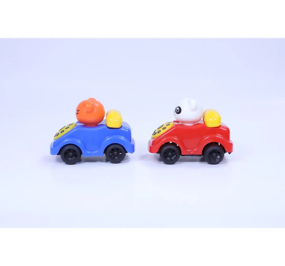 Toyzone Pull String Telephone Car Set Of 2 Multicolour, 12M+