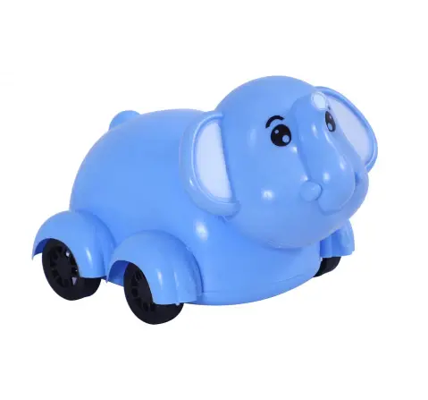 Toyzone Push And Go Friction Elephant Blue, 2Y+