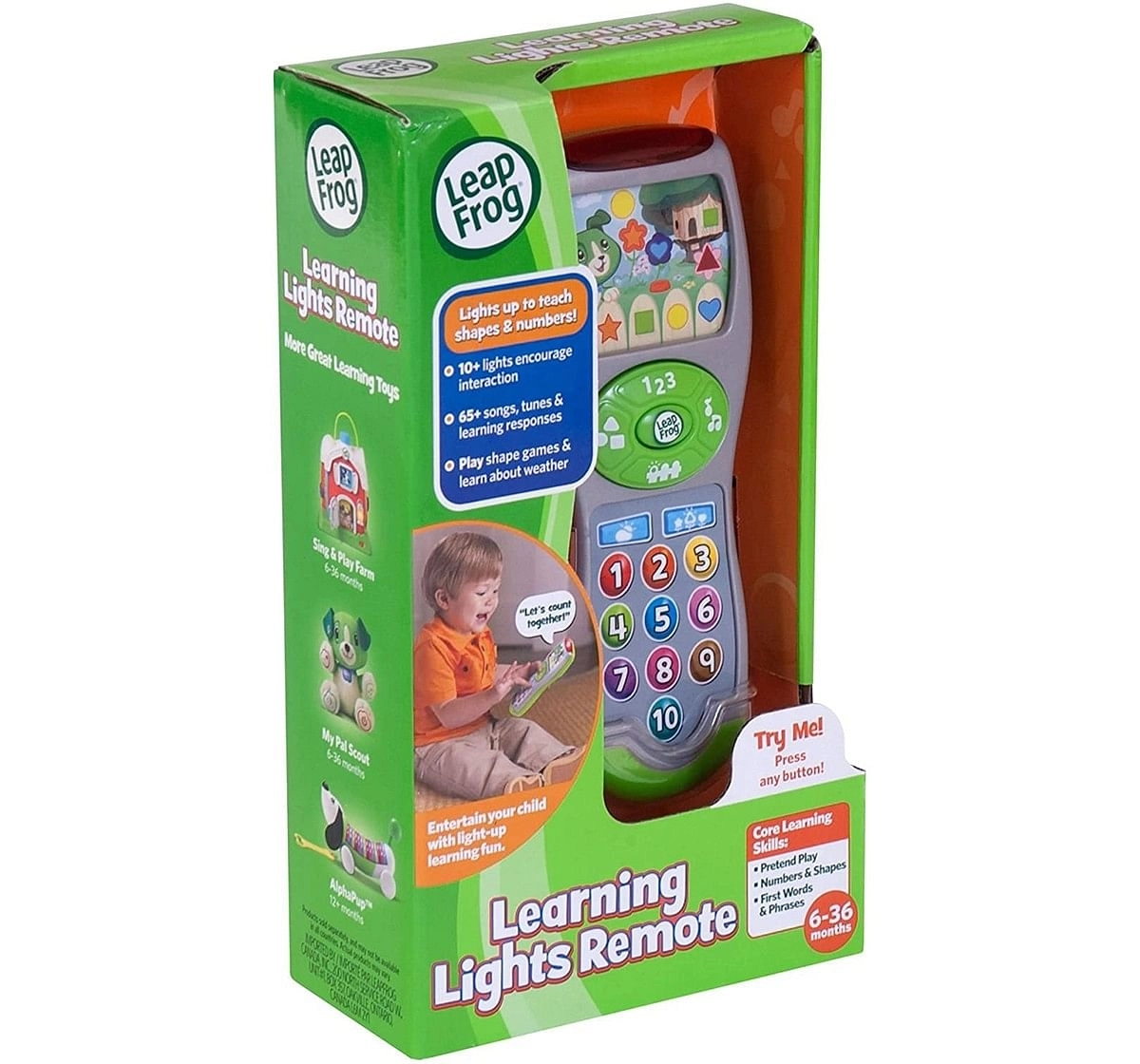 Leap Frog SCOUT'S LEARNING LIGHTS Learning Toys for Kids age 12M+ 