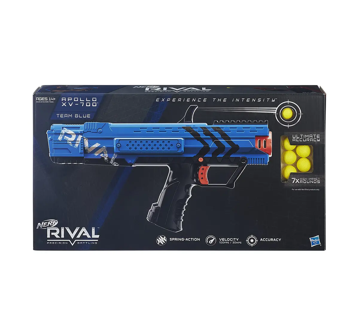 NERF RIVAL APOLLO XV 700 Toy Gun  Blasters for Kids age 14Y+, Assorted