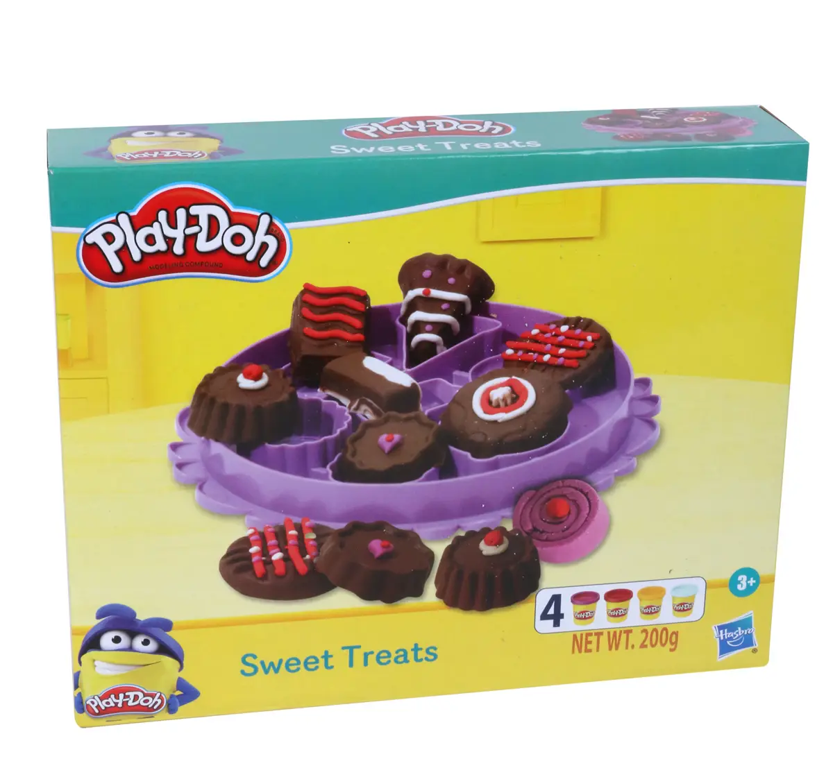 Play Doh Sweet Treats Playset for Kids 3Y+, Multicolour