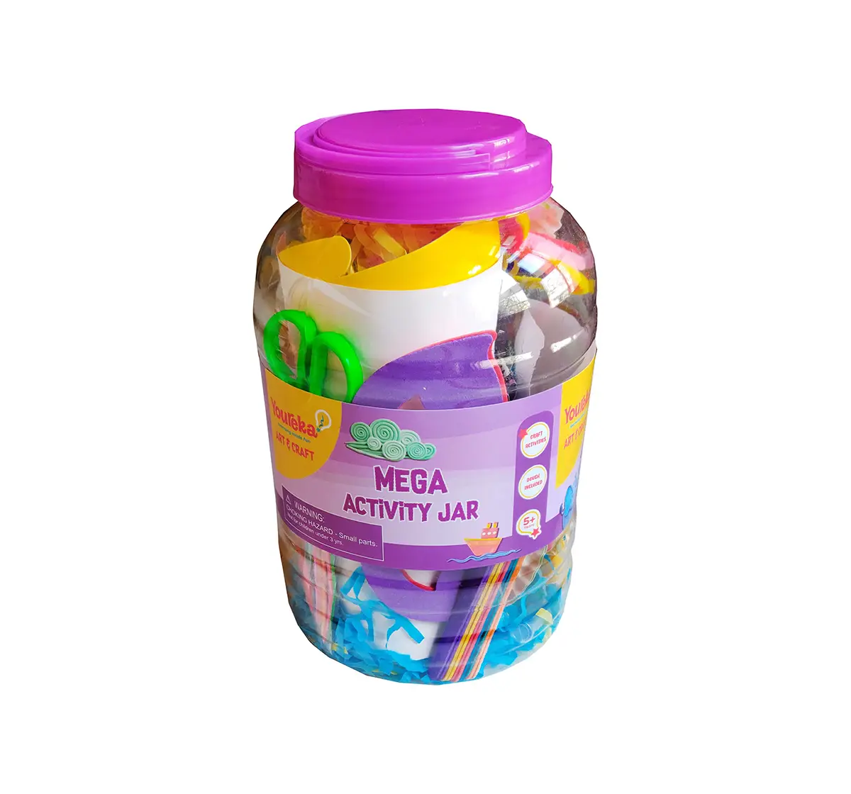 Youreka Mega Activity Jar DIY Art & Craft Kits for age 3Y+ 