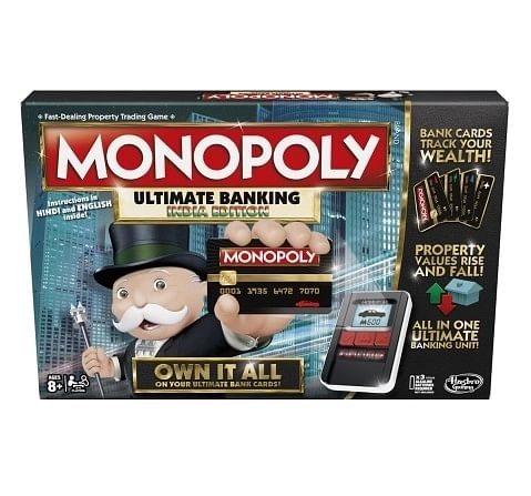 Monopoly Game Ultimate Banking Edition,  7Y+ (Multicolor)