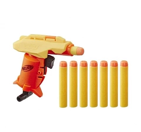 Nerf Alpha Strike Stinger SD 1 Blaster Single Fire Pullback Priming Handle for Kids 8Y+, Multicolour