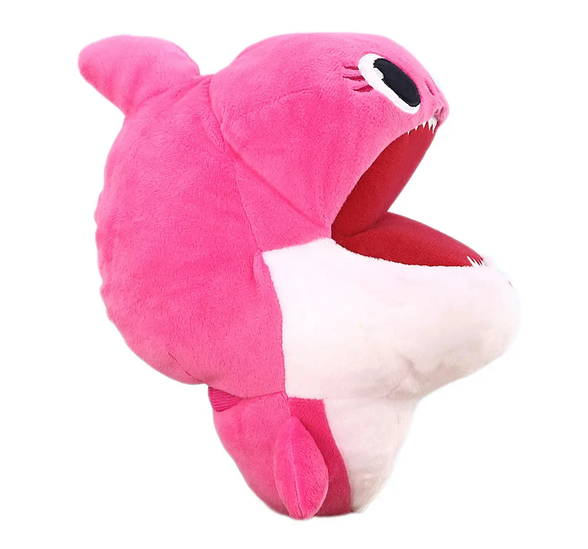 Baby Shark Mommy Shark Puppet 27 Cm, 0M+ (Pink)