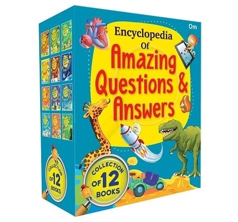 Encyclopedia: Amazing Questions & Answers Science, Solar System And Much More, 768 Pages Book By Om Books Editorial Team, Paperback (Set Of 12 Knowledge Books)