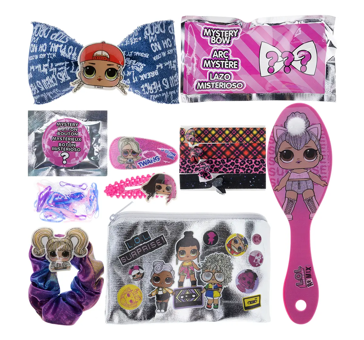 Townley Girl LOL Jumbo Hair Set 12X12 BOX Toileteries and Makeup for age 3Y+ 