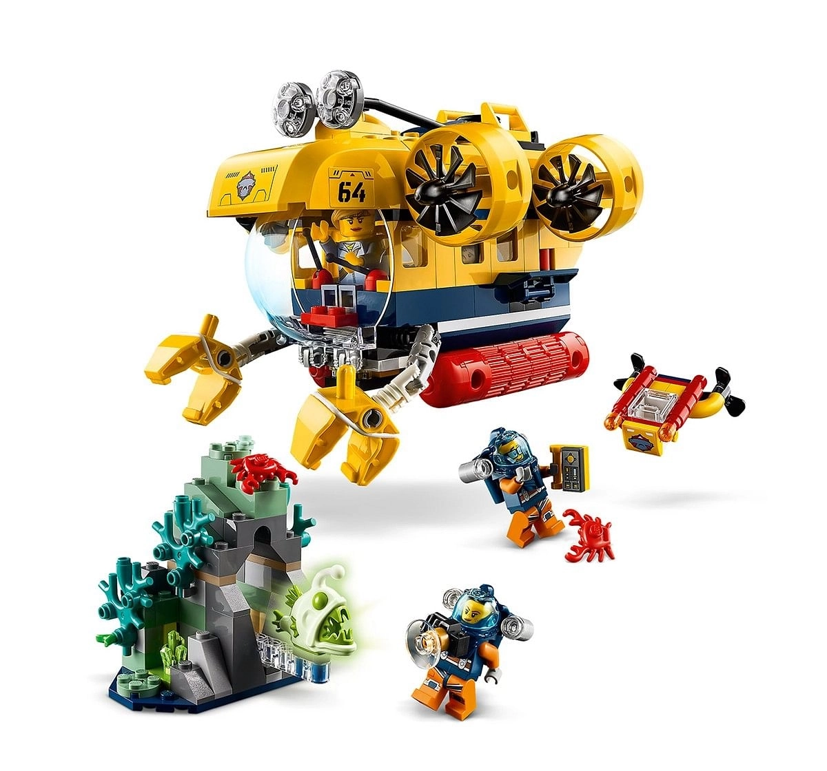 LEGO 60264 Ocean Exploration Submarine Lego Blocks for Kids age 5Y+ 
