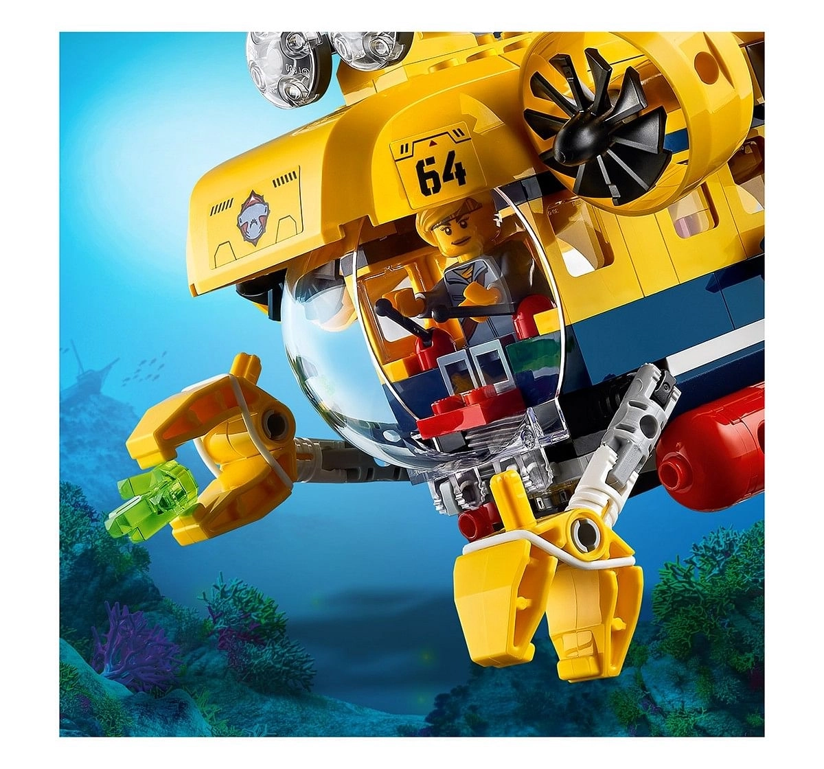 LEGO 60264 Ocean Exploration Submarine Lego Blocks for Kids age 5Y+ 