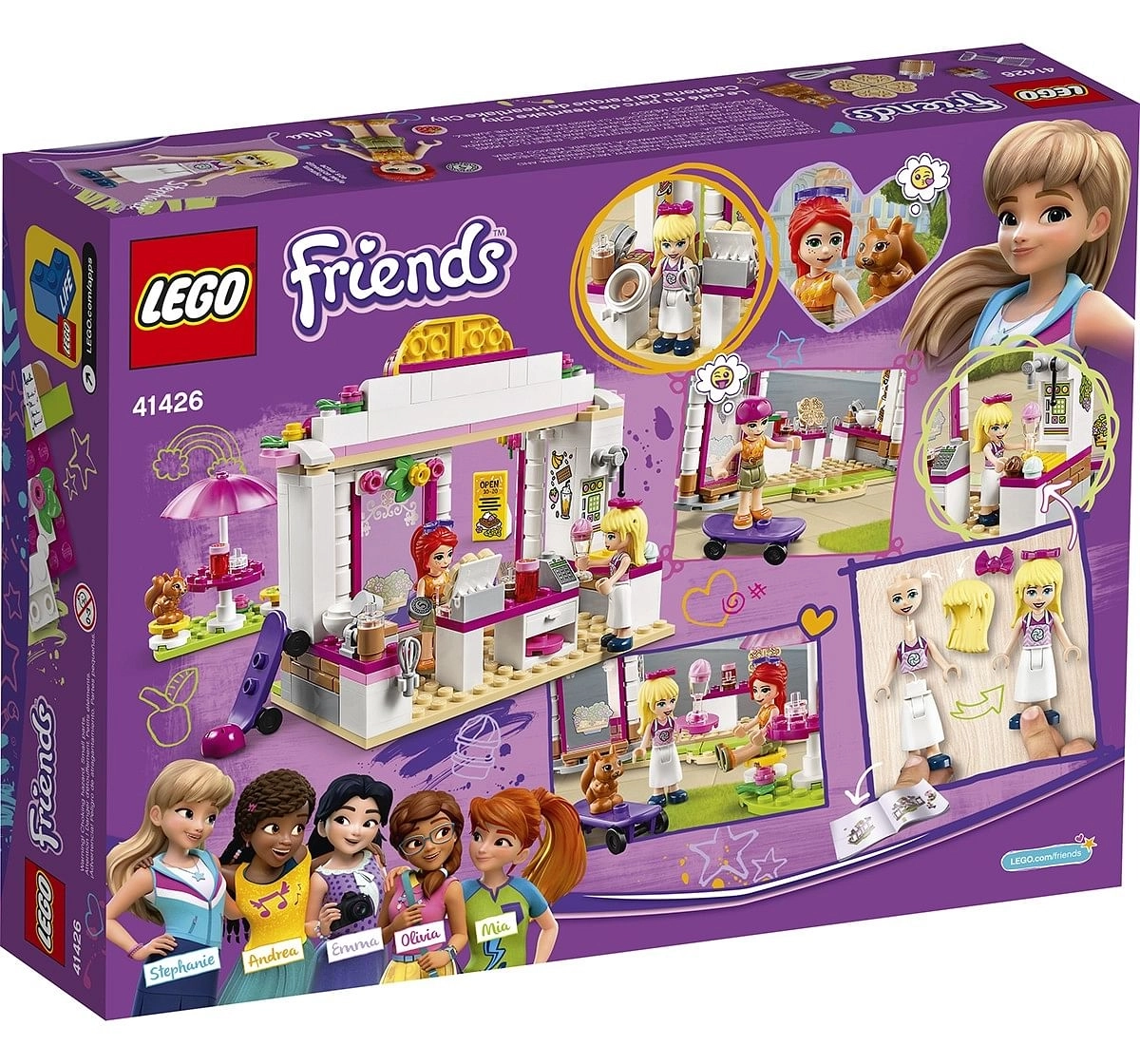 LEGO Heartlake City Park Café Lego Blocks for Kids age 6Y+ 