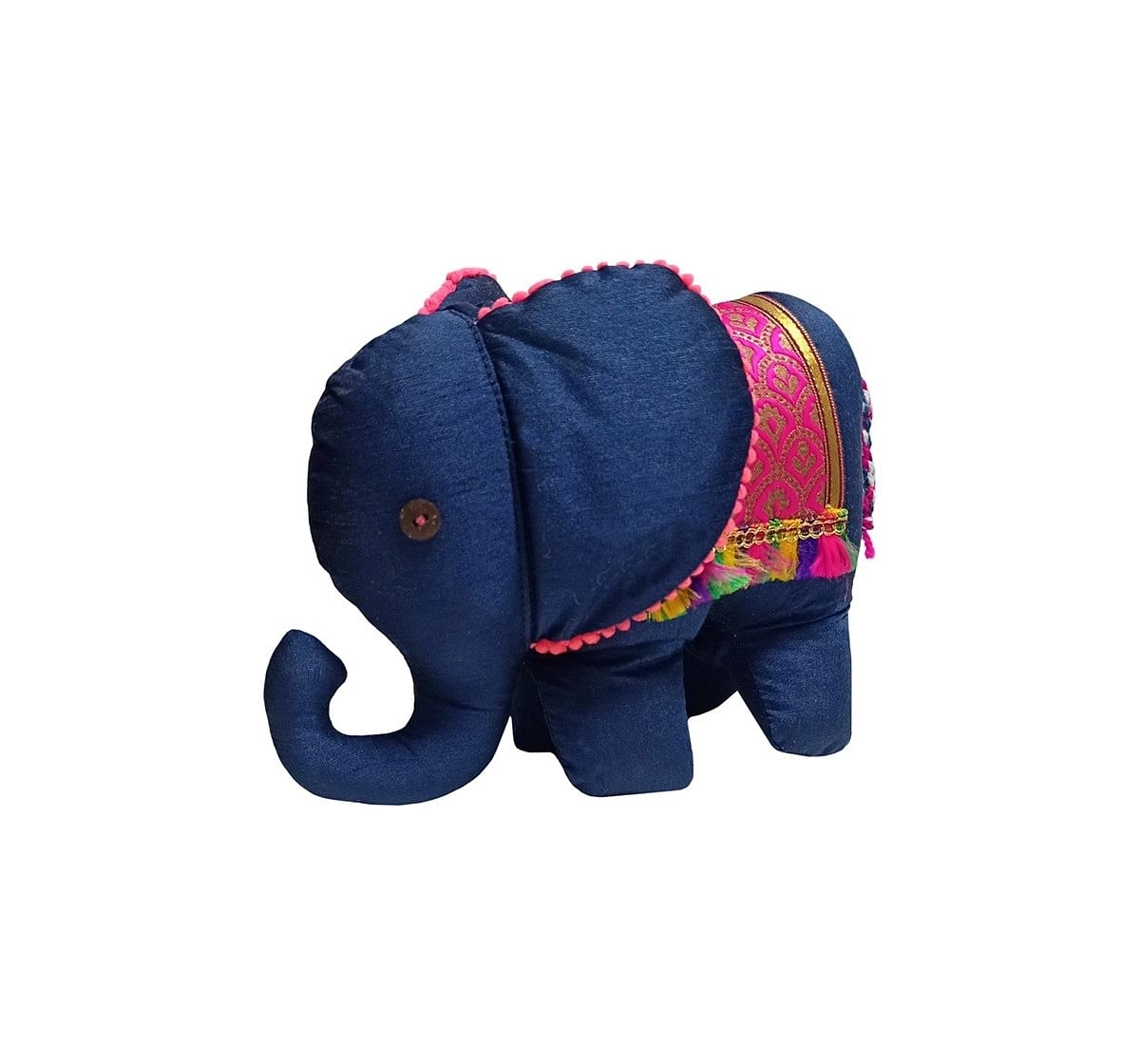 Vibrant India VI Elephant Soft Toy L for Kids age 3Y+ 