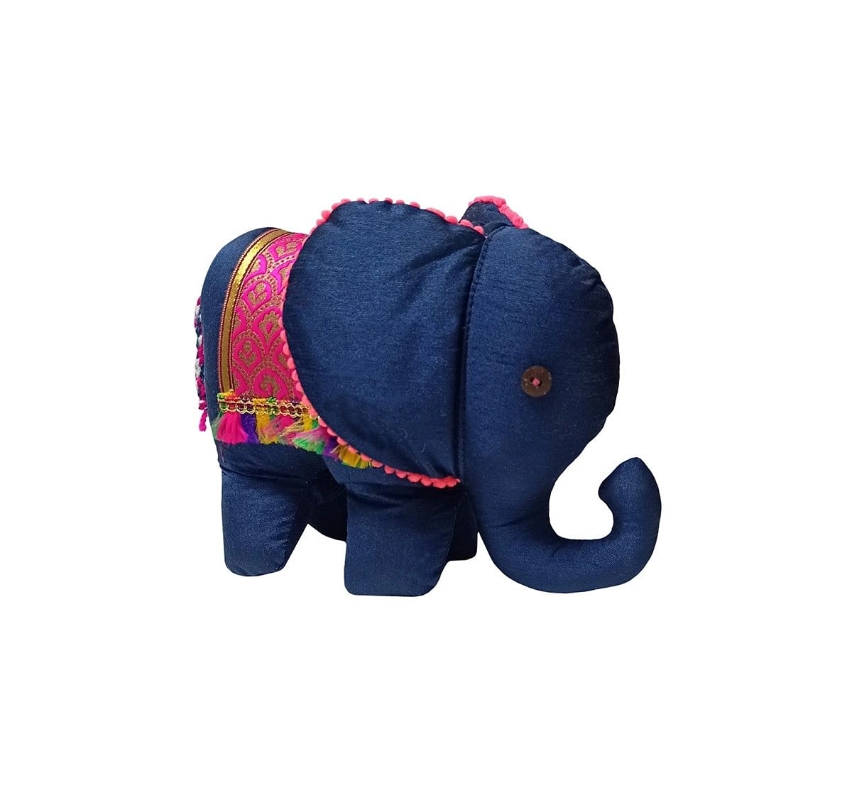 Vibrant India VI Elephant Soft Toy L for Kids age 3Y+ 