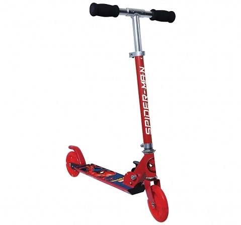 Spiderman 2-Wheel Scooter for Kids age 4Y+,  Red