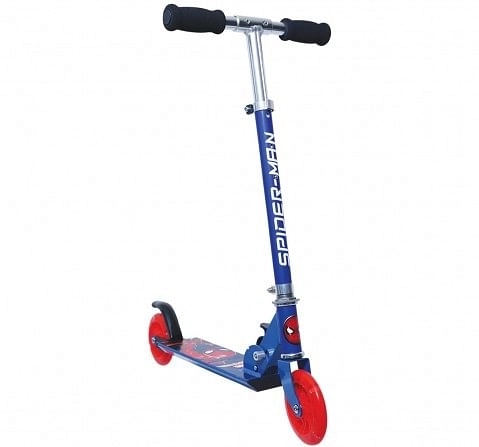 Spiderman 2 Wheel Scooter for Kids 4Y+, Blue