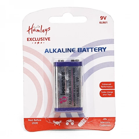 Immense 6LR61 9V Alkaline Battery Pack of 1 6Y+