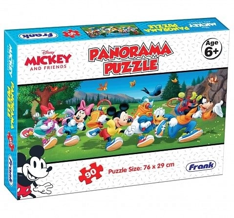 Disney Frank Mickey Mouse Panorama Puzzle (90pcs), 6Y+