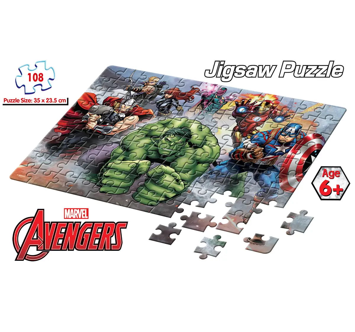 Shop Online Frank Marvel Avengers Jigsaw Puzzle (108 Pc), 6Y+