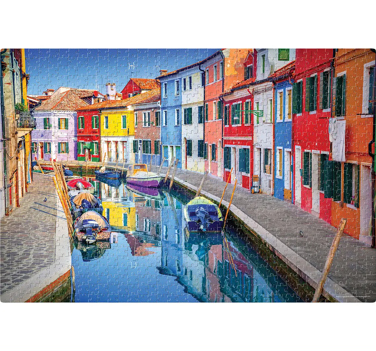Frank Burano, Venice, Italy Puzzle 1000 Pieces, 14Y+