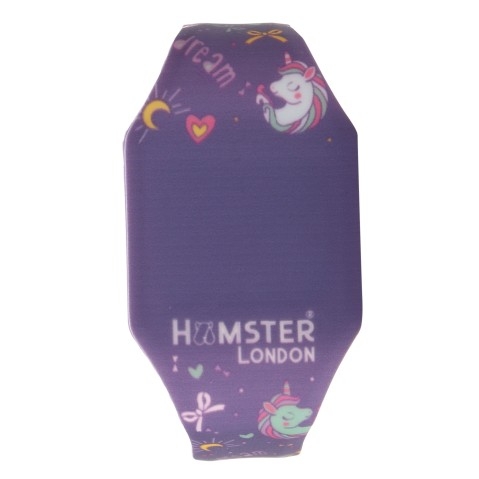 Hamster London Uni Digital Watch For Kids, 6Y+, Purple