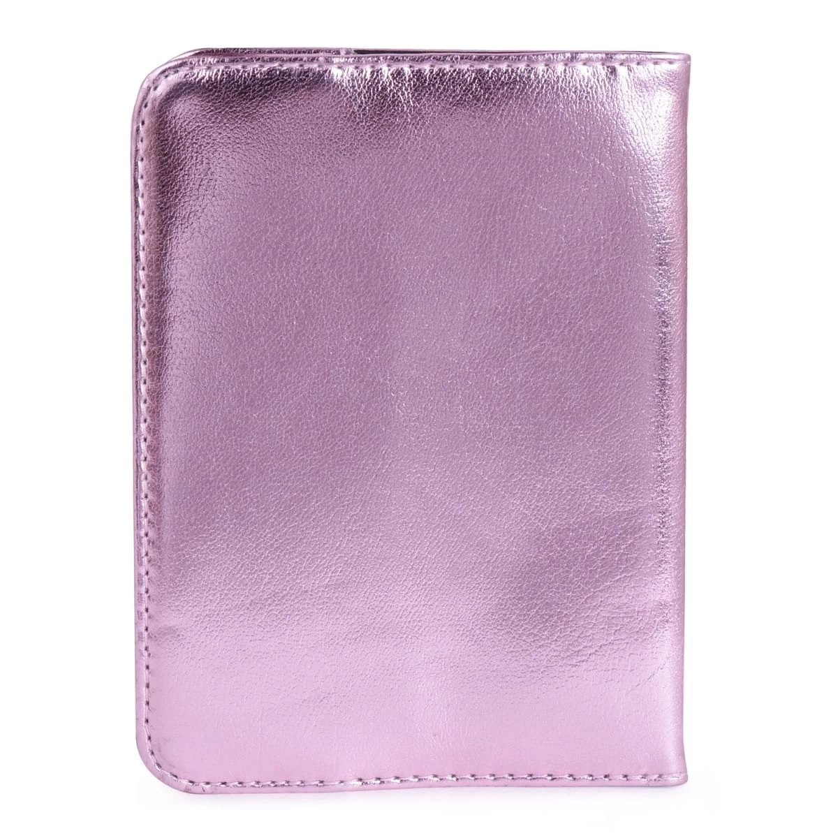 Metallic Pink Passport Holder