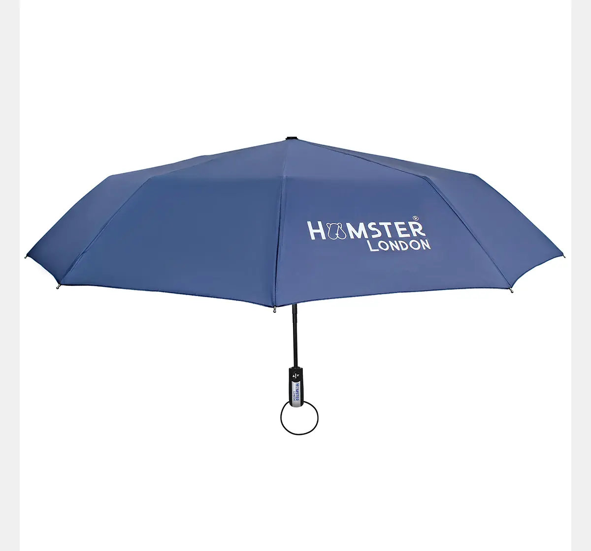 Hamster London Auto Open & Close Umbrella Blue, 8Y+