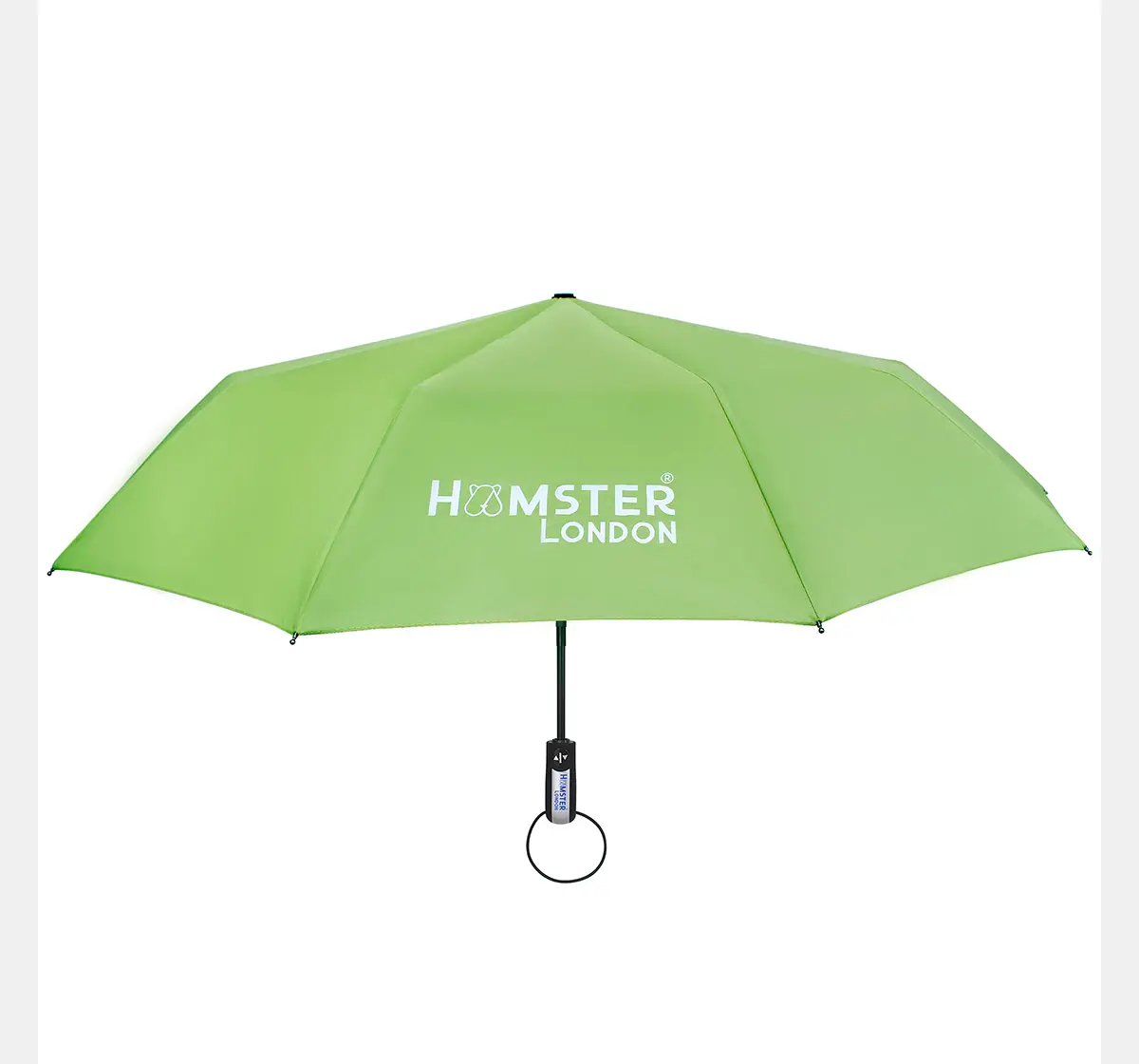 Hamster London Auto Open & Close Umbrella Green, 8Y+