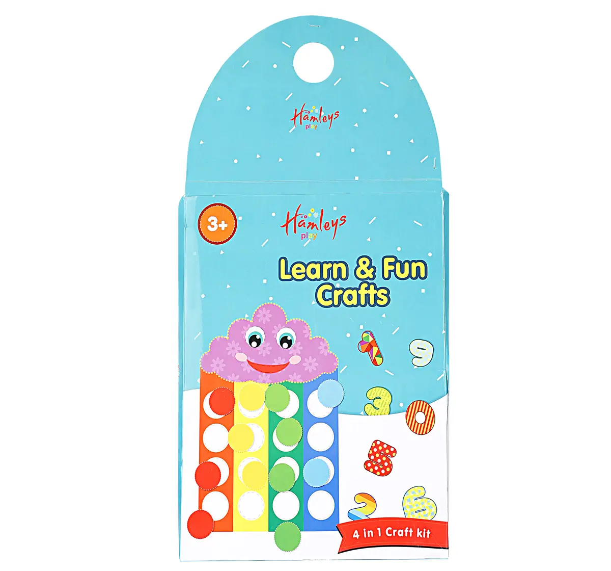 Hamleys Learn and Fun Craft Kit for Kids 3Y+, Multicolour