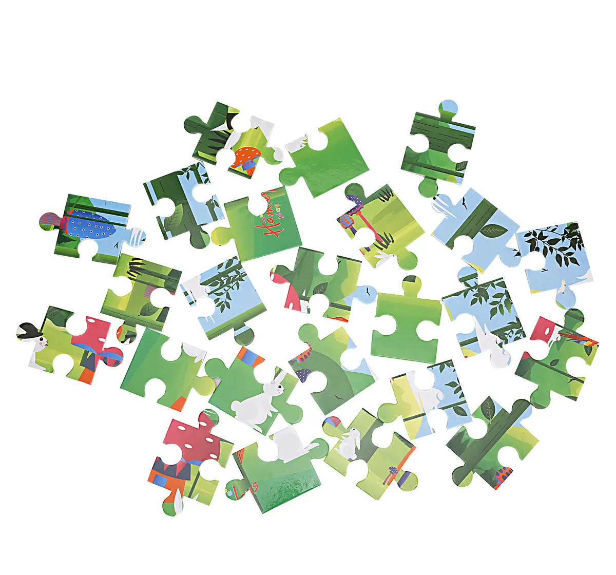 Hamleys Puzzle Pink Mushroom Jigsaw Puzzle Multicolour 3Y+
