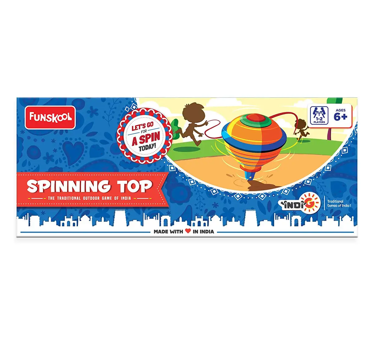 Funskool Spinning Top "Folktale Toys", 6Y+