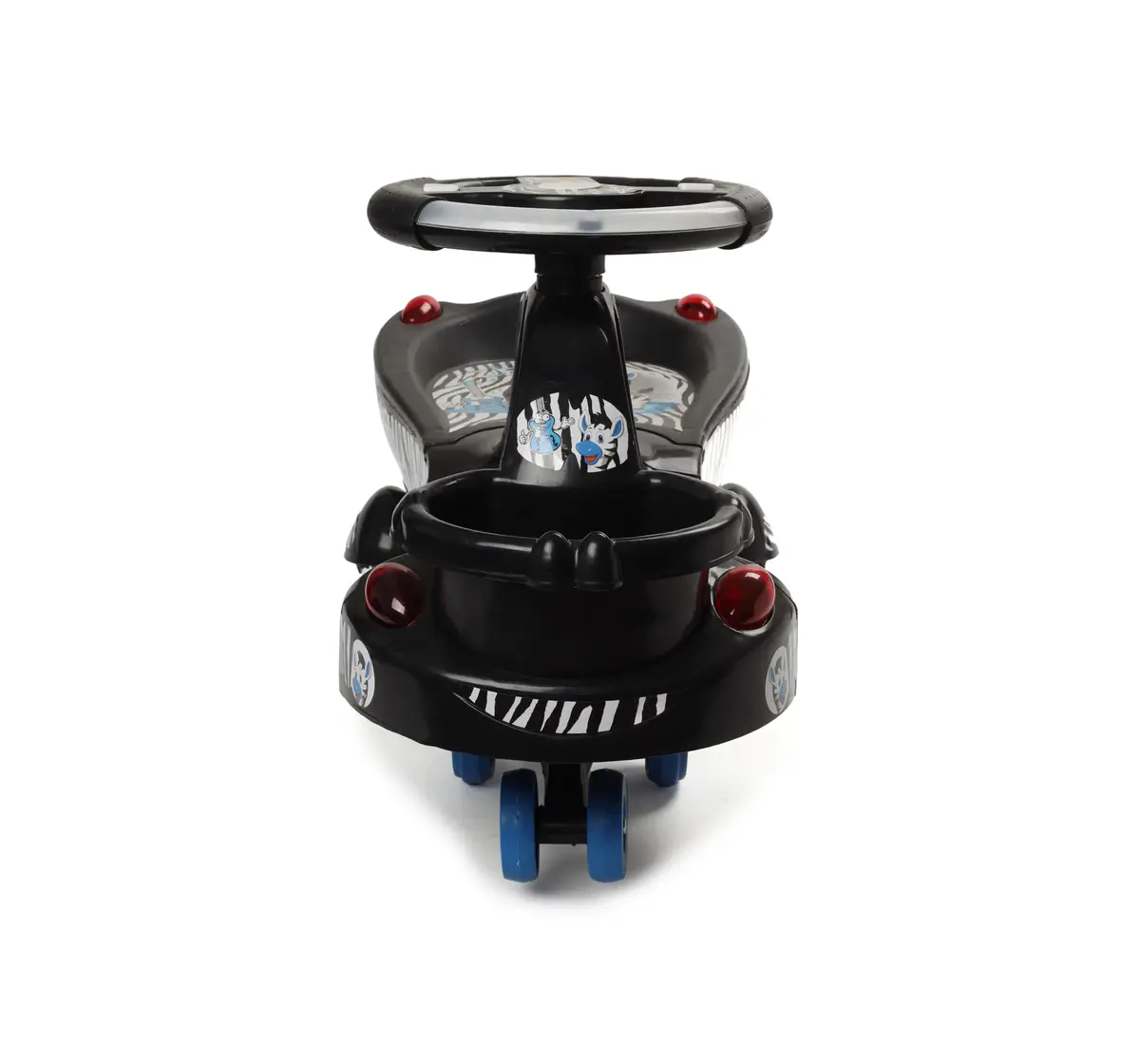 Toyzone Eco Zebra Mgic Ride-On Car Black, 2Y+