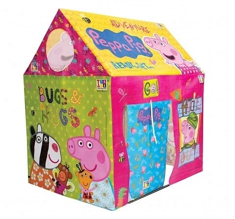 IToys Peppa pig playhouse tent for kids,  2Y+(Multicolour)