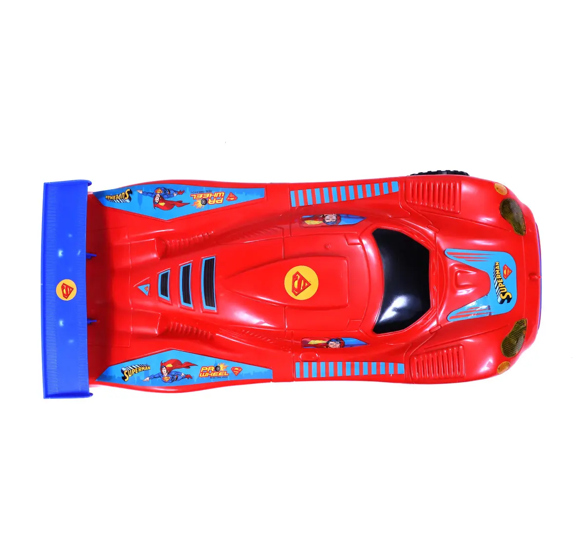 Toyzone Friction Powered Sports Car Superman Red, 2Y+